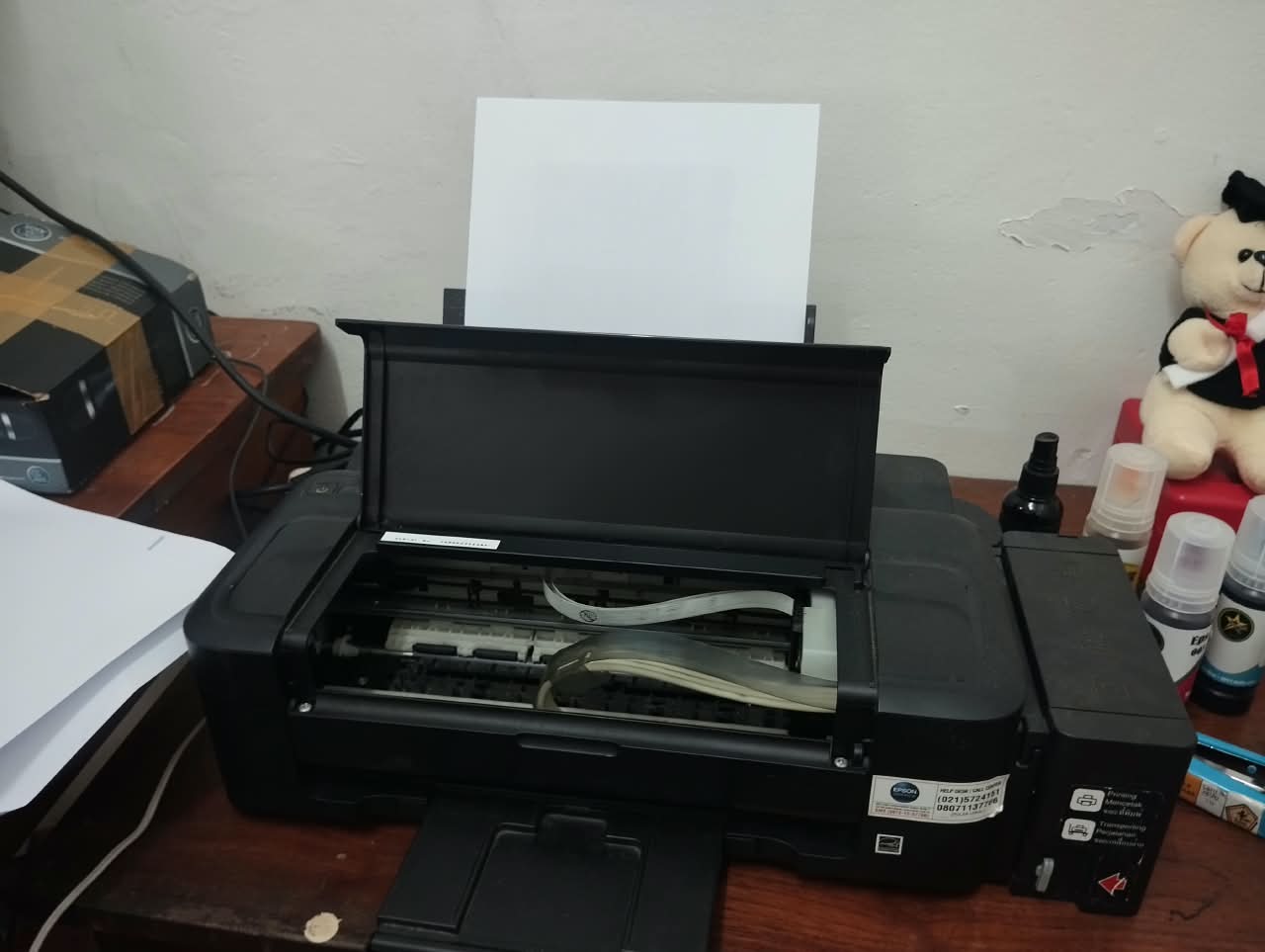 Reparasi Epson L3210 (Masalah Cetak & Kertas)